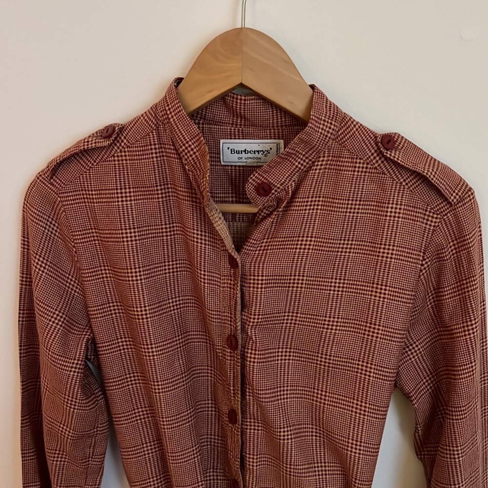 Vintage Plaid Burberry Dress